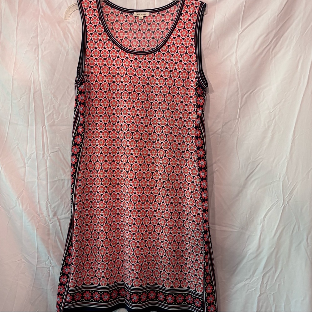 Max Studio Sleeveless Multicolored Fun Summer Dress Women’s Large